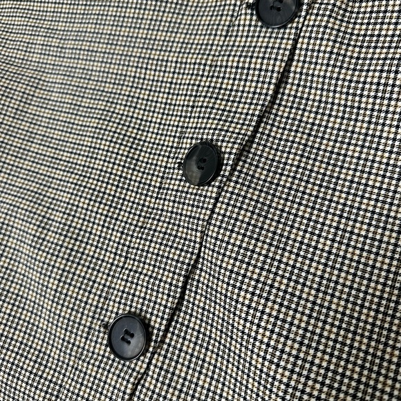 Dynamite A-Line Plaid Skirt with Buttons Academia - Picture 10 of 10